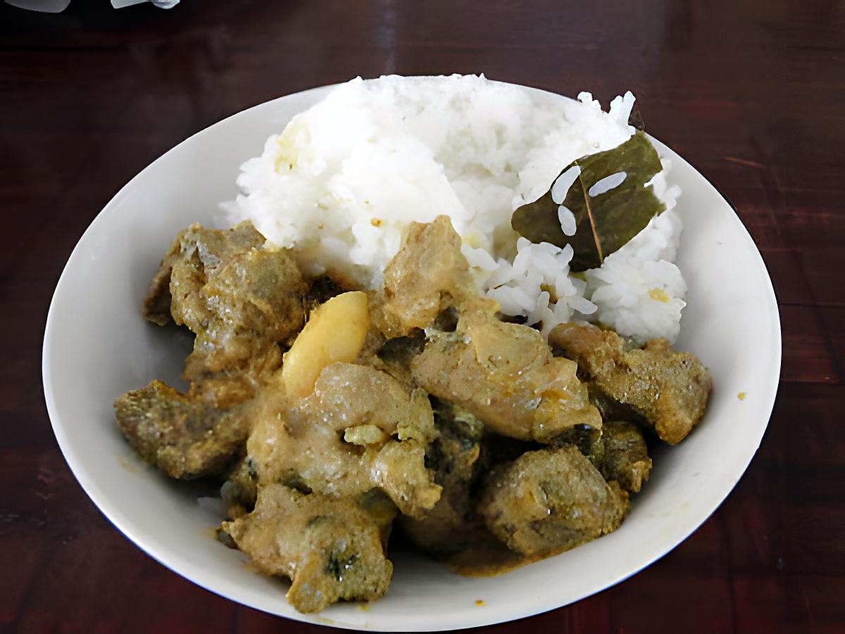 recette Curry d'agneau à l'anis (sud de l'Inde)