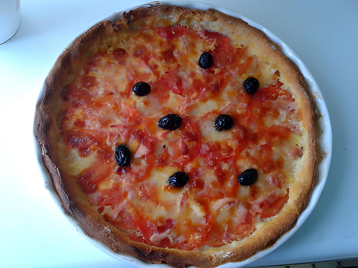 recette Ma pizza maison