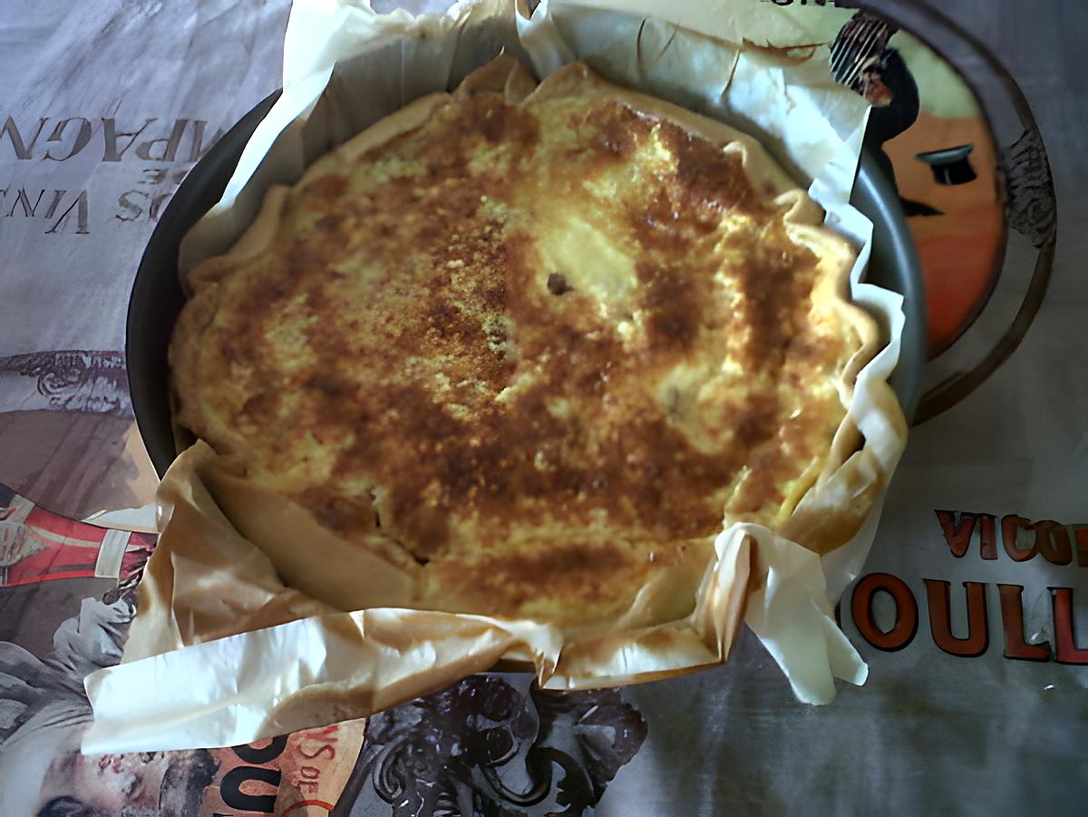 recette quiche a la viande hachée