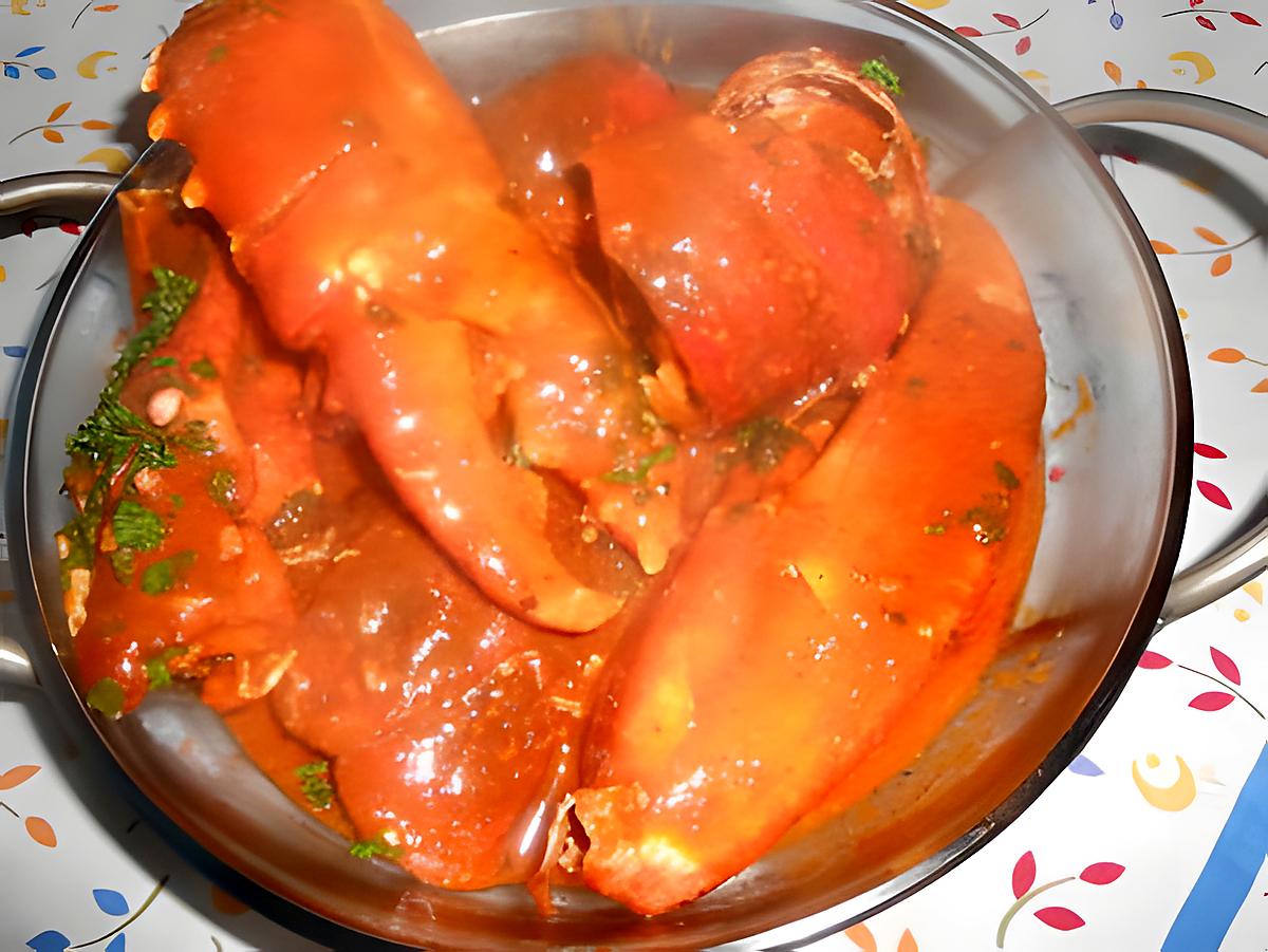 recette Homard à l armoricaine