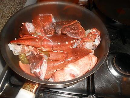 recette Homard à l armoricaine