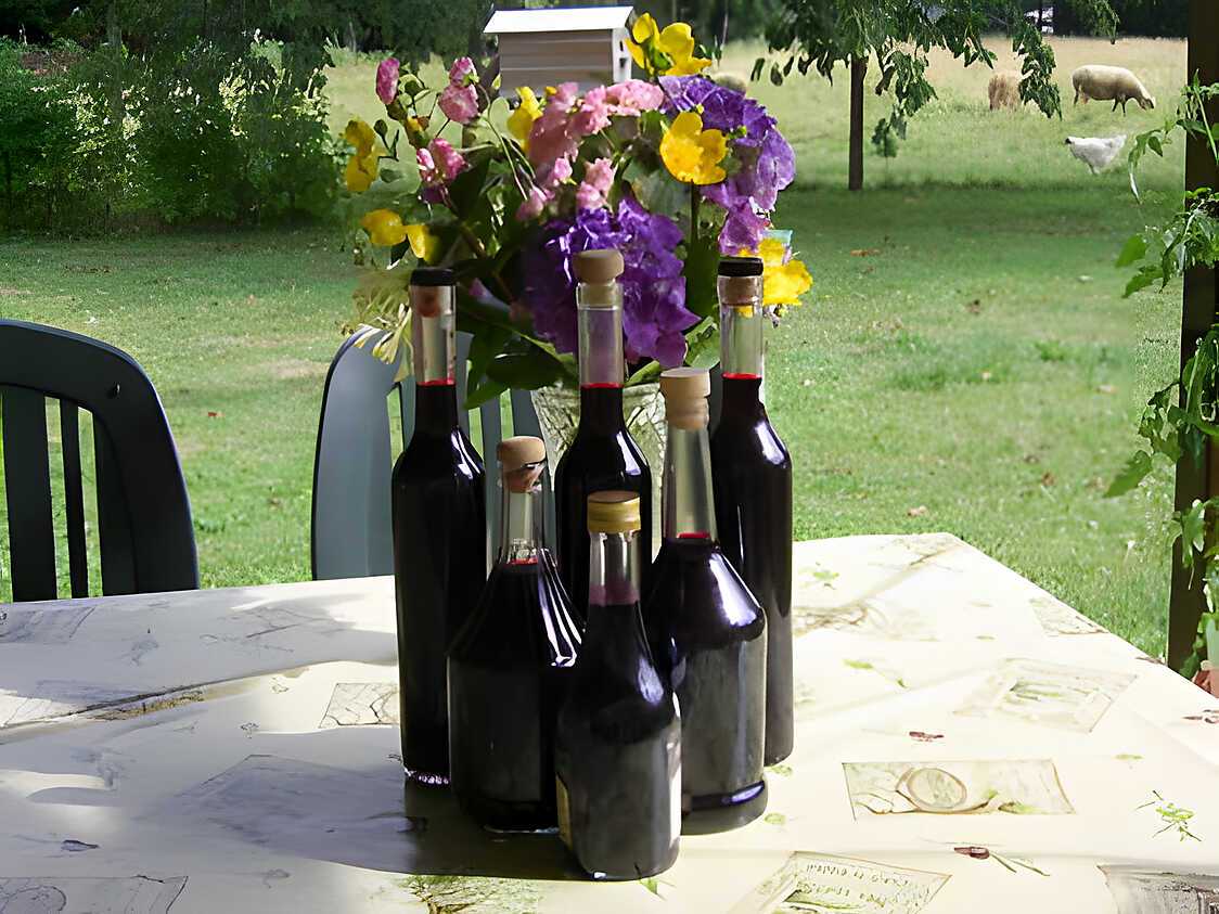 Recette de Crème de cassis par la caille