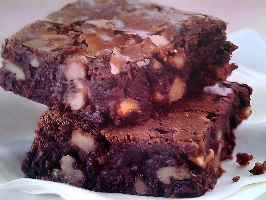 Recette de Brownies au chocolat par math0550