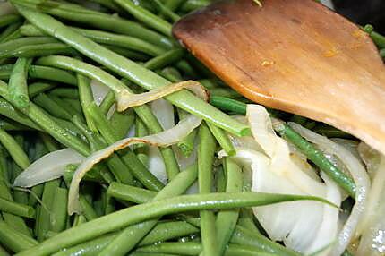 recette Haricots verts à l'Italienne