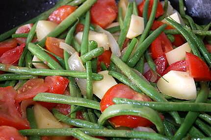 recette Haricots verts à l'Italienne