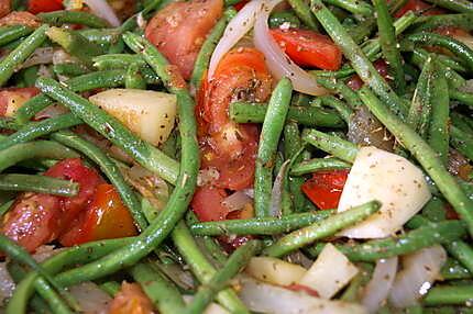 recette Haricots verts à l'Italienne