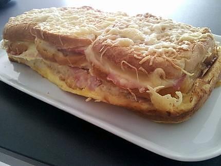 recette Croque cake (popotter par les mini topchefette)