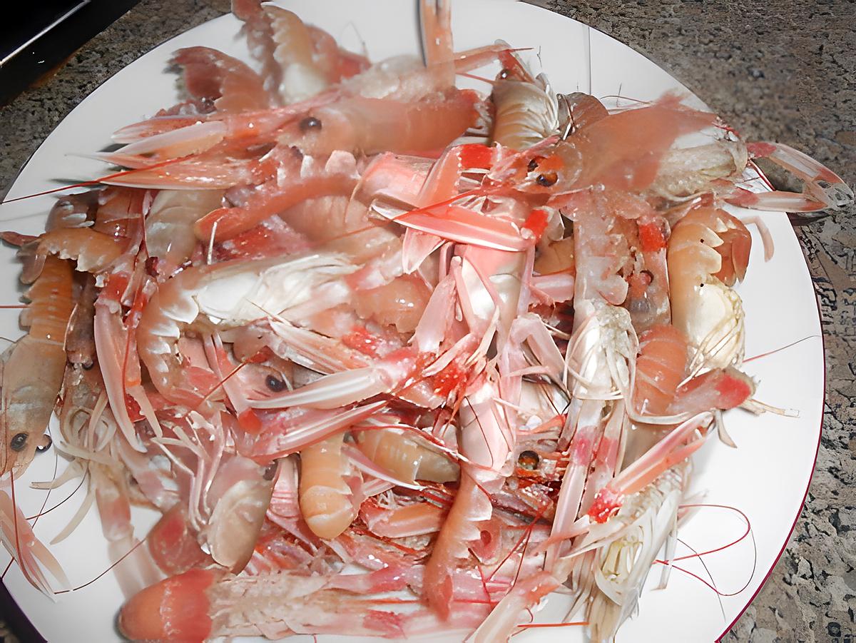 recette Langoustines au paprika et basilic