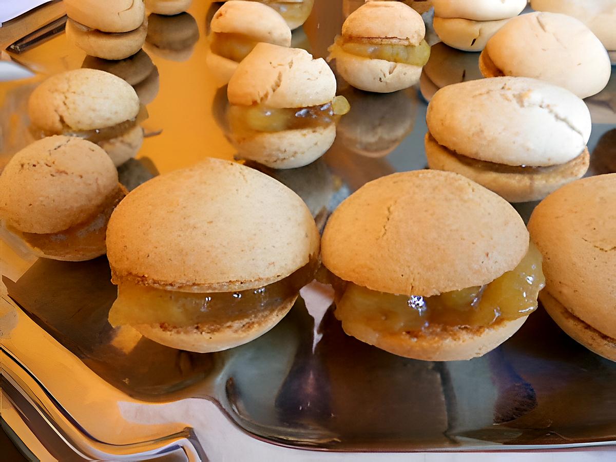 recette Macaron pomme & pain d'épice