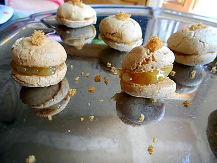 recette Macaron pomme & pain d'épice