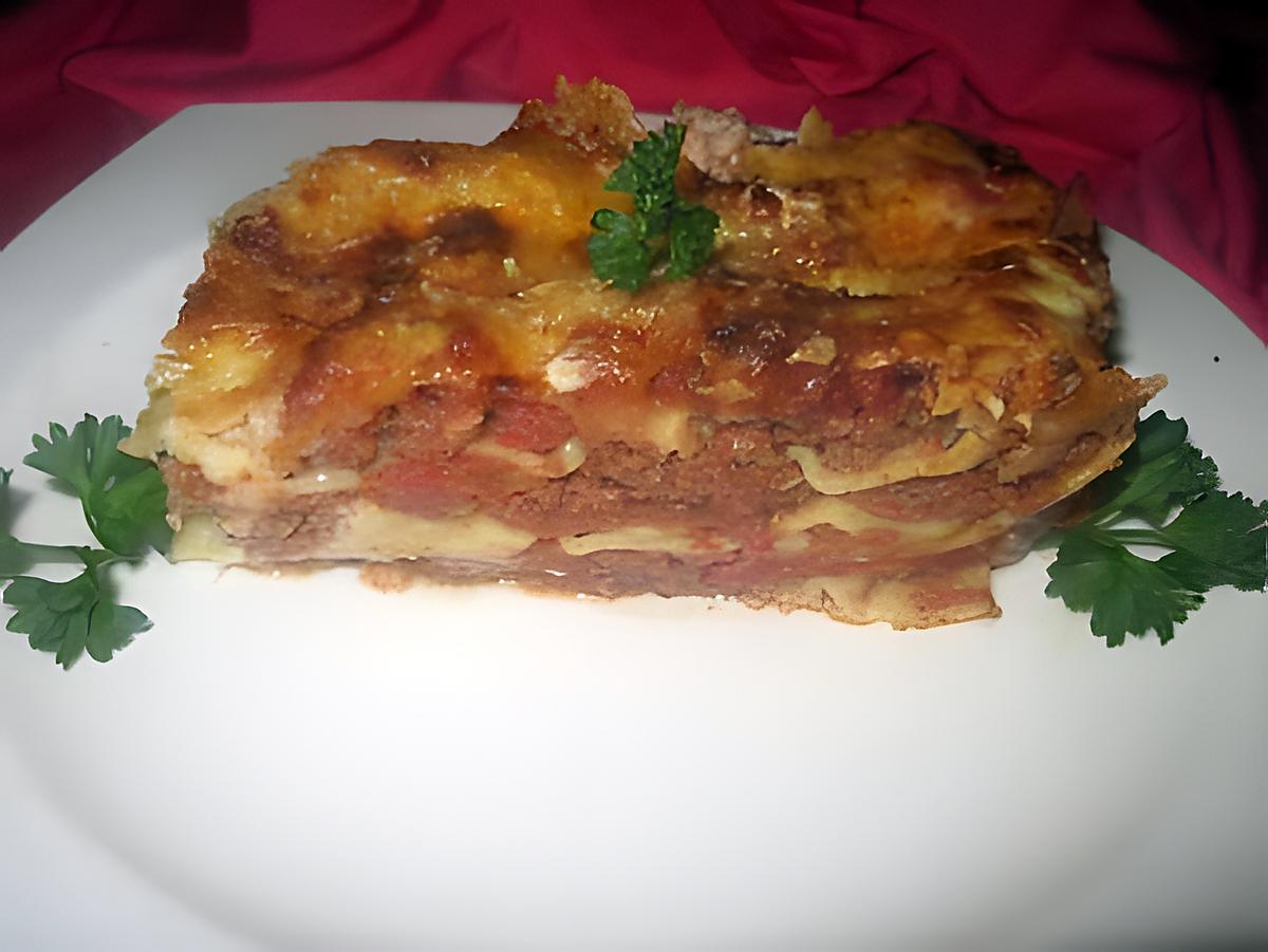 recette Lasagne " bolognaise " maison.