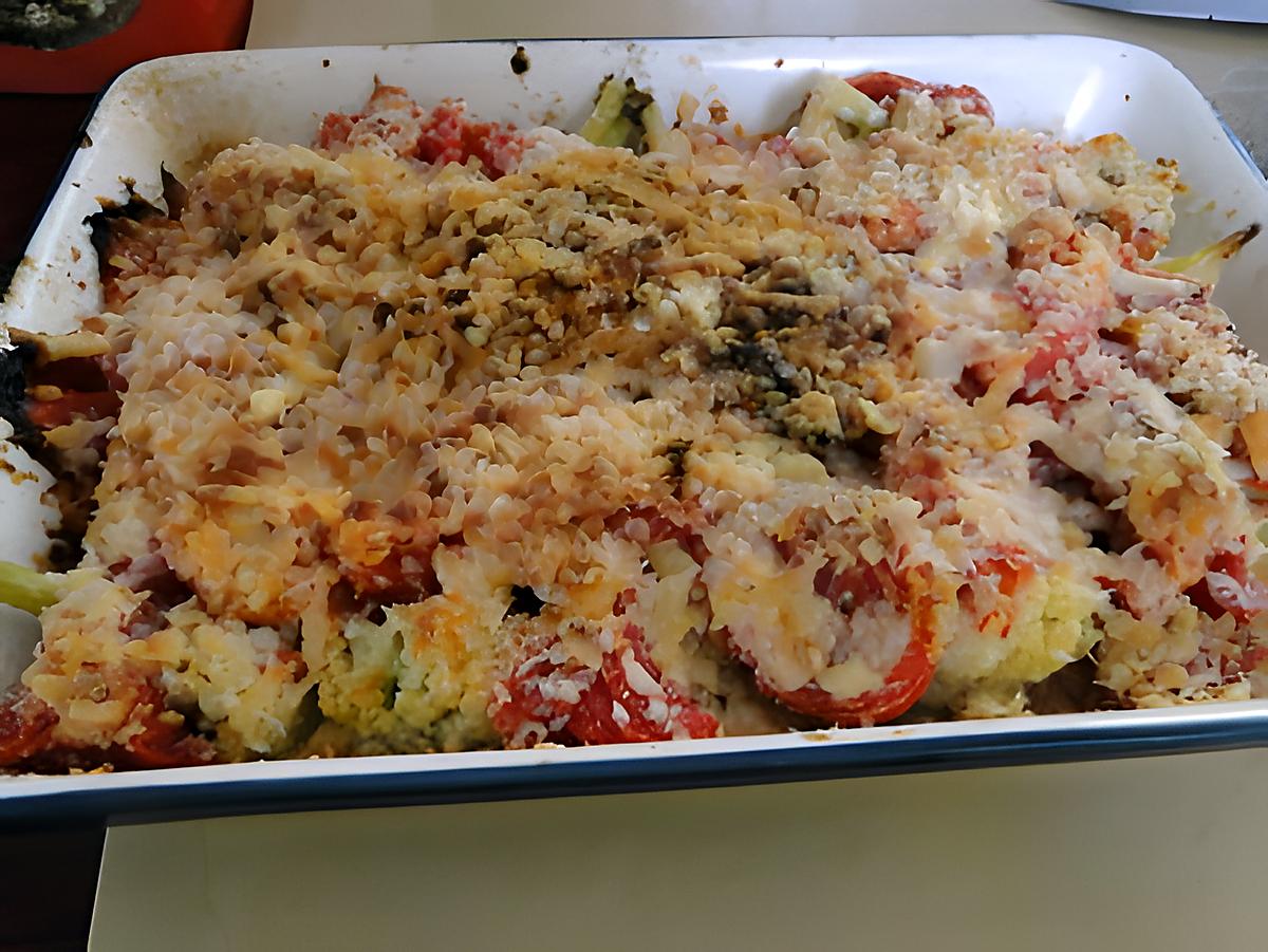 recette Chou-fleur gratiné