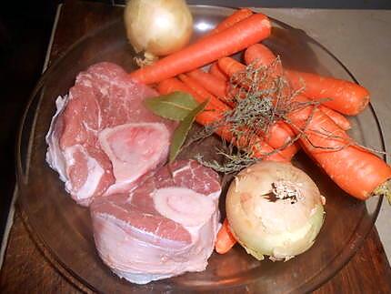 recette Jarret de veau aux carottes