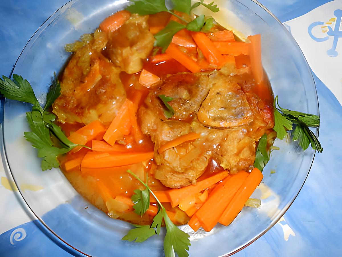 recette Jarret de veau aux carottes