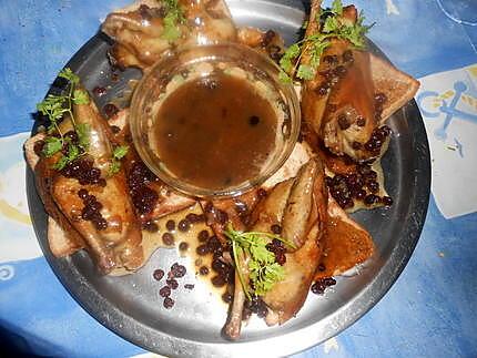 recette Pigeon aux raisins de malaga