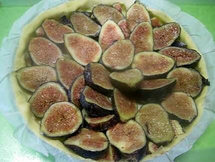 recette tarte aux figues natures.