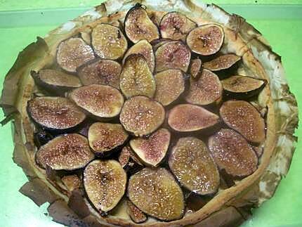 recette tarte aux figues natures.