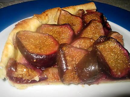 recette tarte aux figues natures.