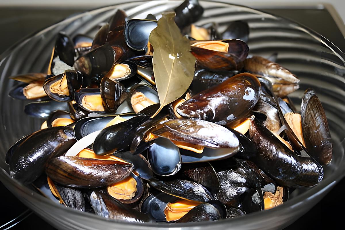 recette Moules Marinière à ma façon