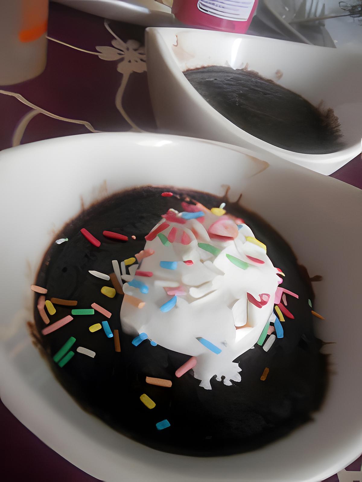 recette Mug cake chocolat