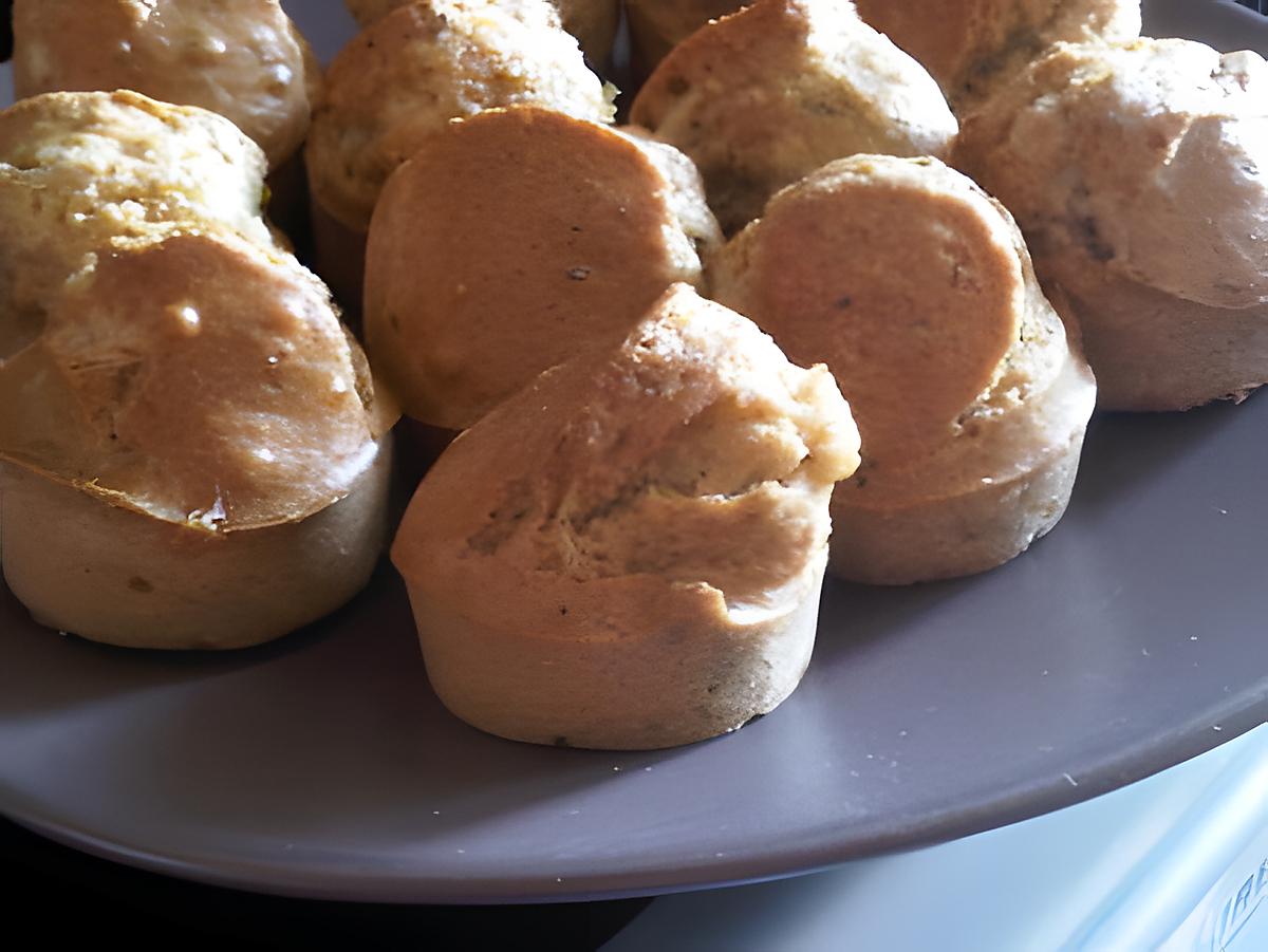 recette MADELEINES AU PESTO