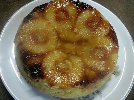 recette Gâteau à l'ananas.