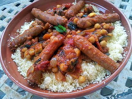 recette Tajine de merguez