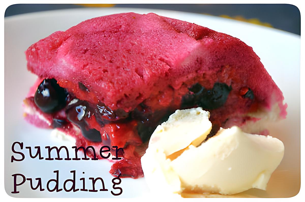 recette Summer pudding