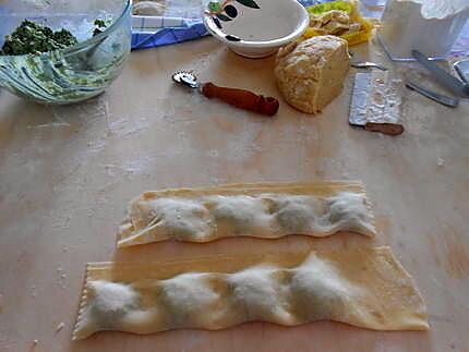 recette TORTELLONI  RICOTTA  BLETTE