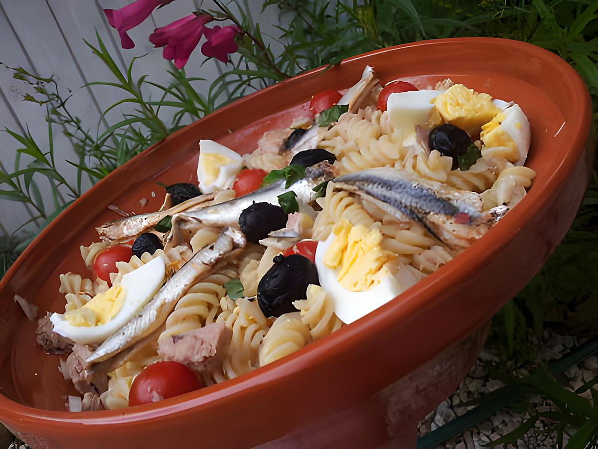 recette Salade de pate à la niçoise