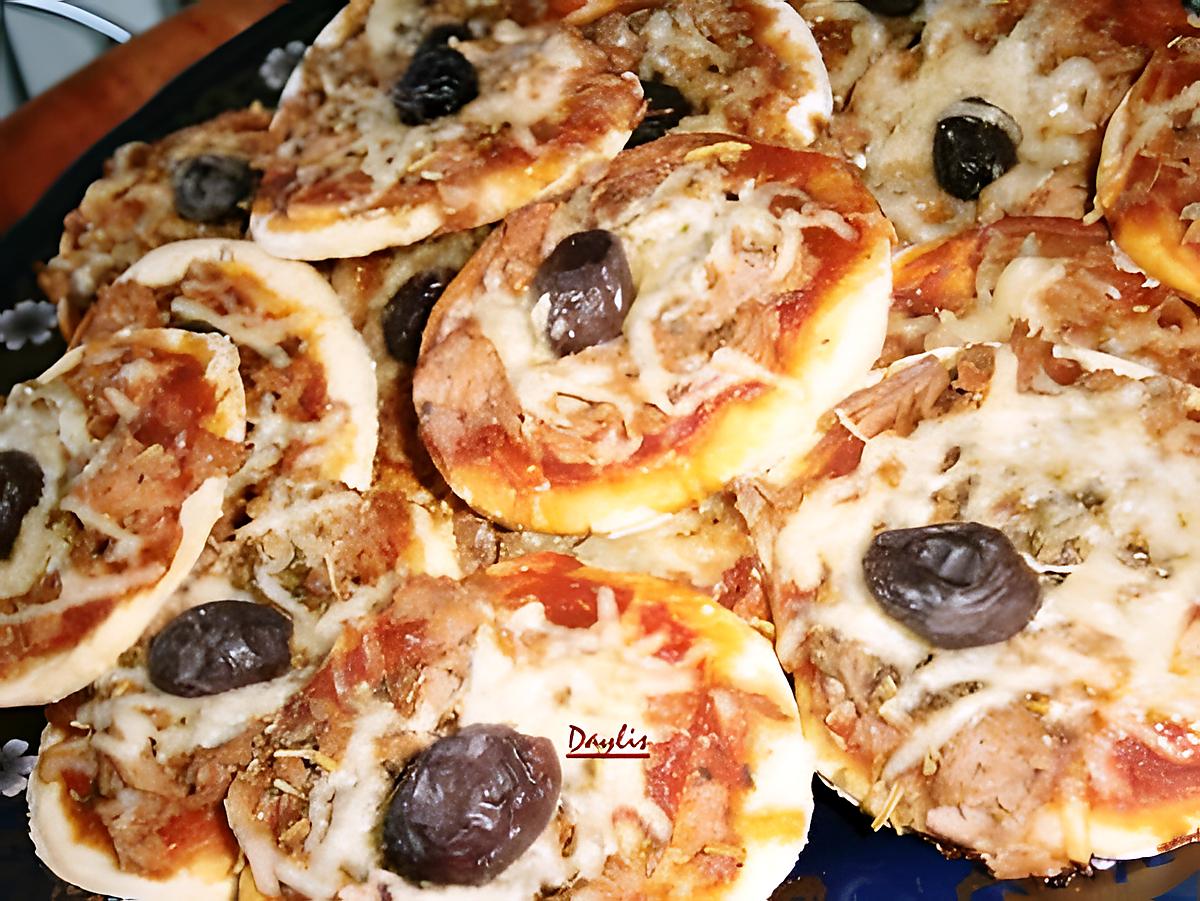 recette Mini Pizza Au Thon