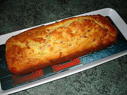 recette cake parmesan et lardons