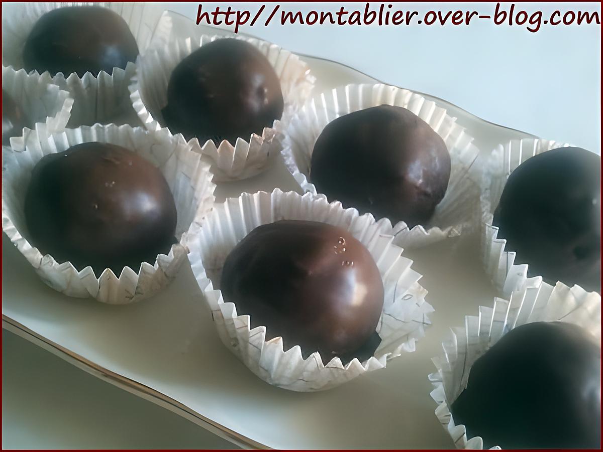 recette Boules au chocolat: