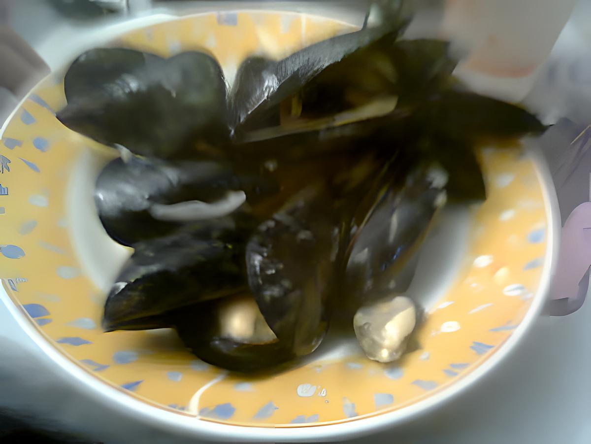 recette Moules marinière de ma Maman