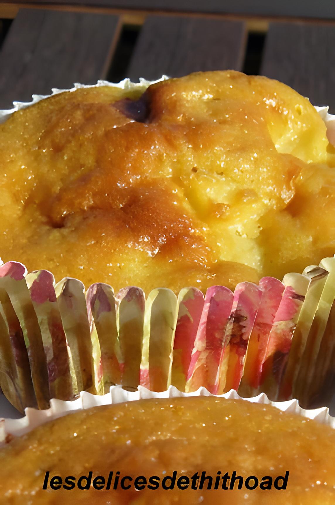 recette muffins aux pommes et aux daims