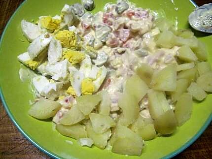 recette Salade Piémontaise à ma façon.