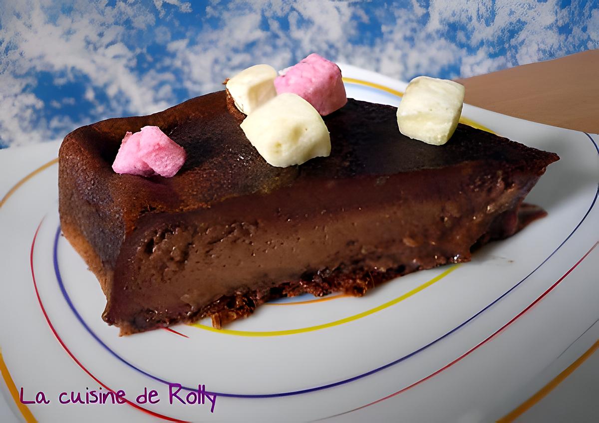 recette Gâteau magique au chocolat (deux textures à la cuisson)