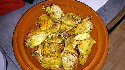 recette tajine poulet pomme de terre et petits pois