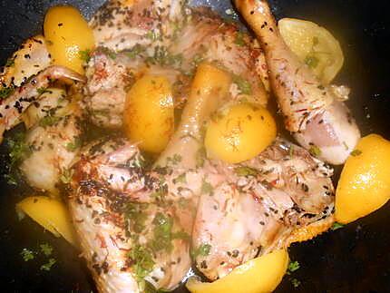 recette Poulet a la nigelle