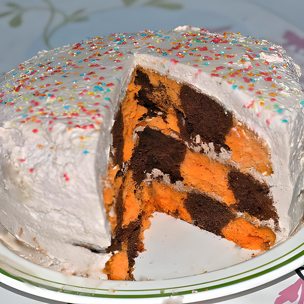 recette GATEAU CHOCOLAT ORANGE