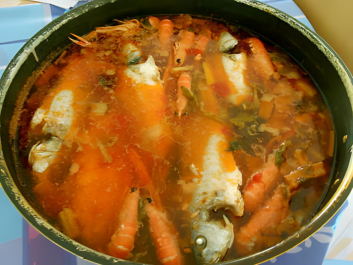 recette ZUPPA  DI  PESCE