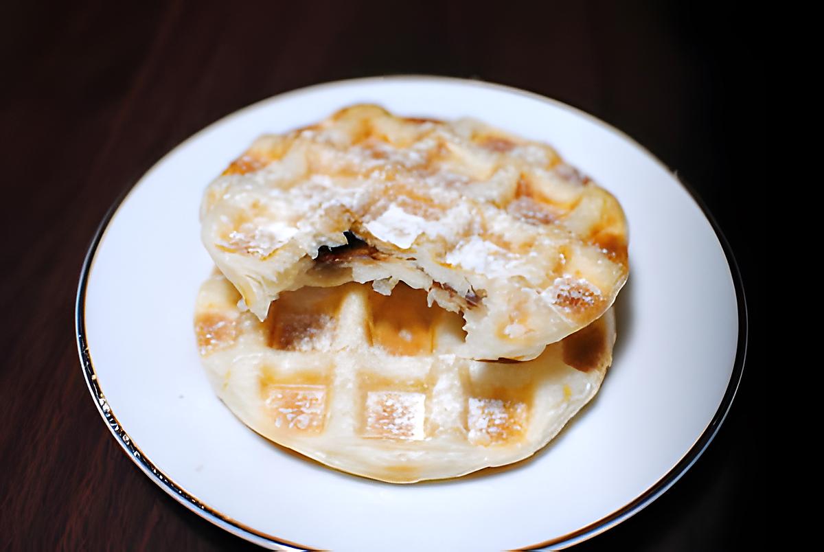 recette Gaufres feuilletées fourrées au Nutella