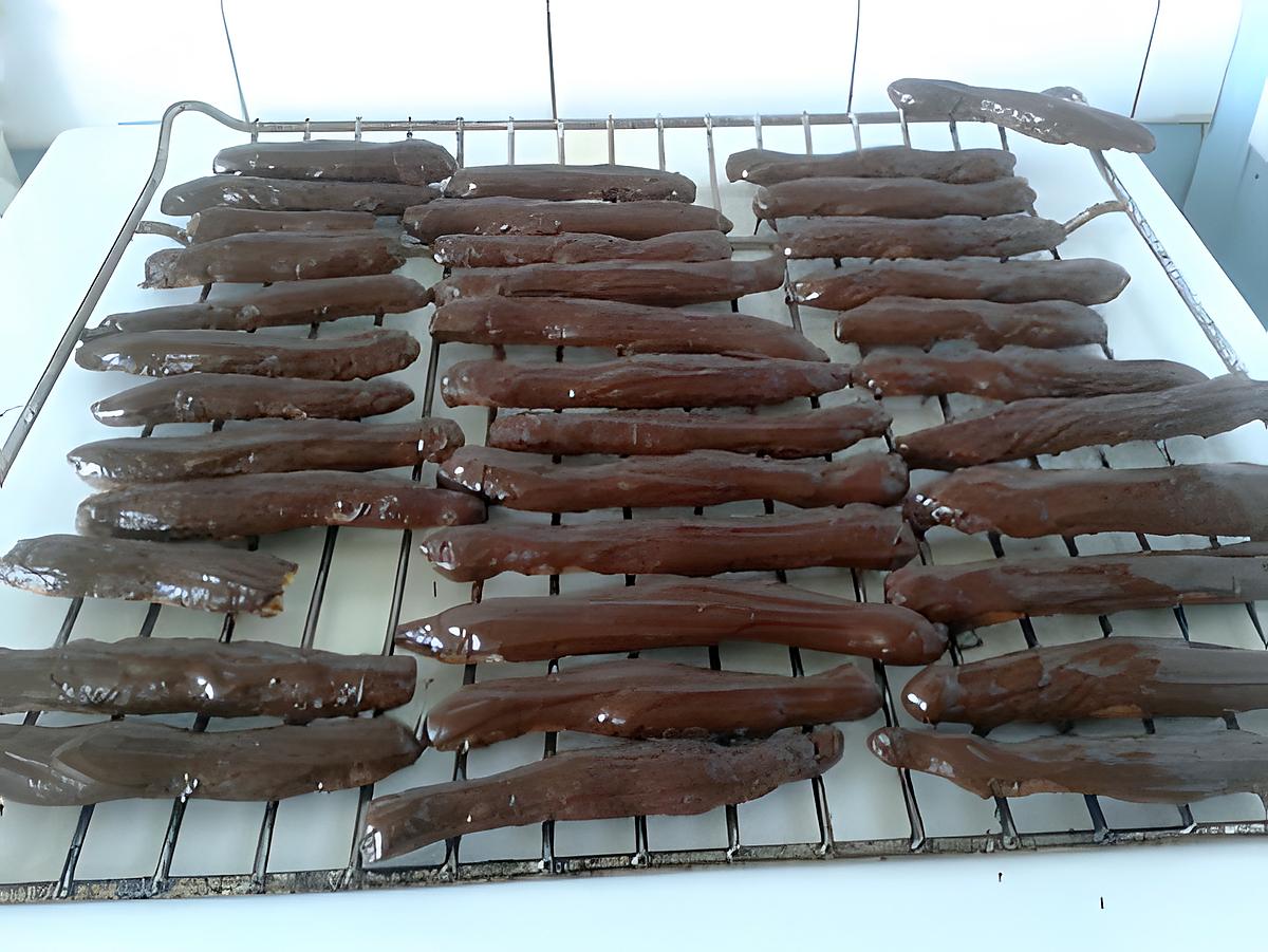 recette sablé au glacage chocolat comme les fingers a ma facon