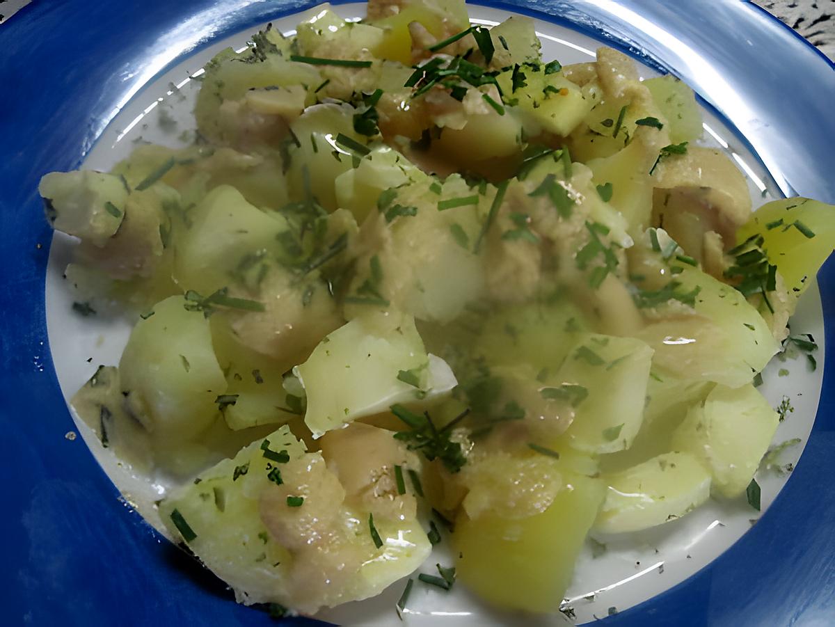 recette Salade de pommes de terre au camembert.. recette de italmo.