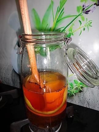 recette VIN DE PAMPLEMOUSSE  au rhum ambré