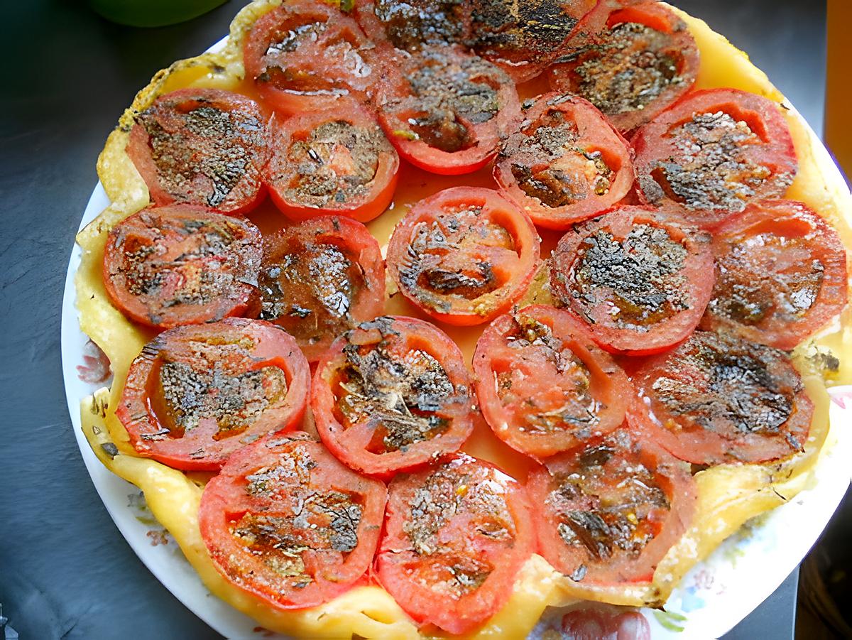 recette Tarte tatin de tomates à la provençale