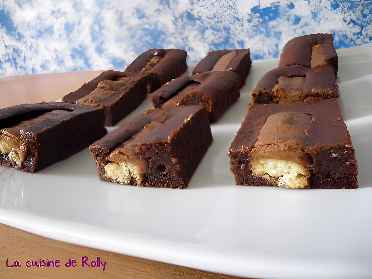 recette Brownie au Twix