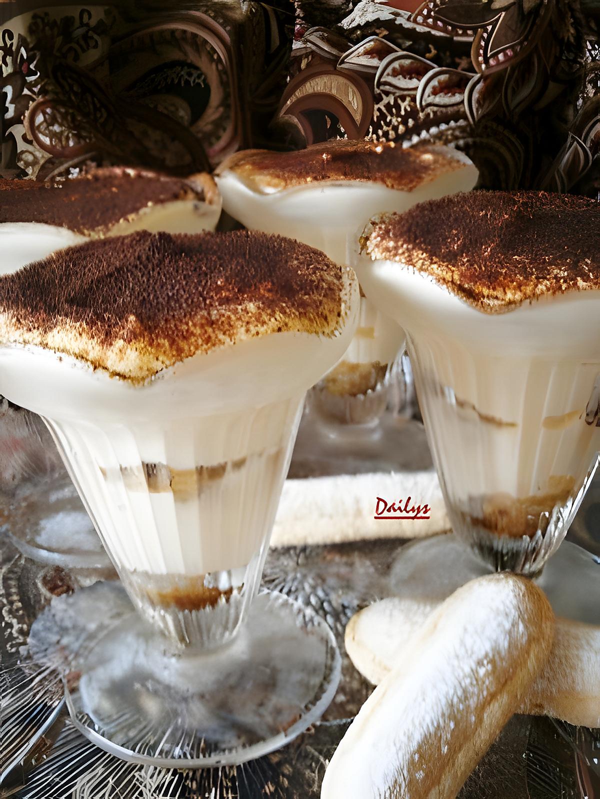 recette Tiramisu Fleur d'Oranger