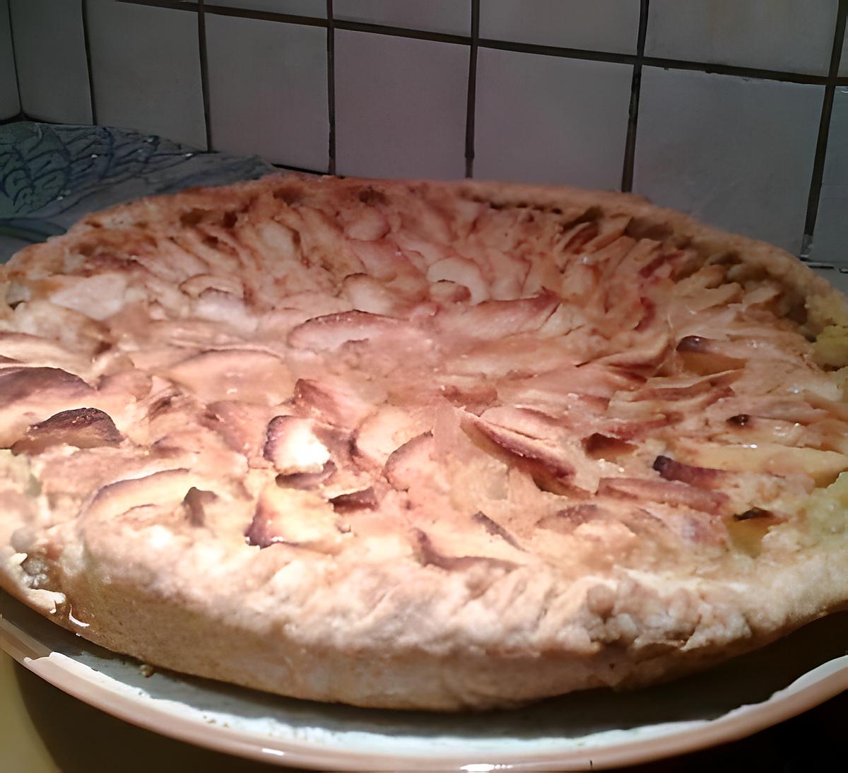 recette Tarte aux pommes a l'alsacienne