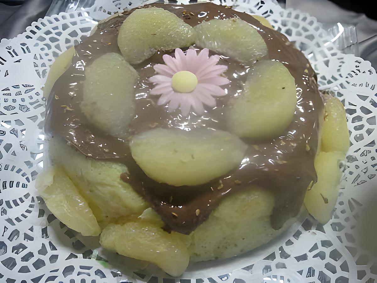 recette Gâteau aux agrumes de pamplemousse et chocolat nutella.